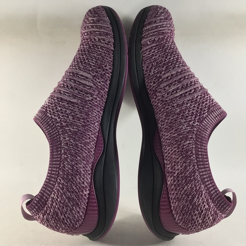 Kuru Stride womens shoes slip on knit sneakers purple size 9.5 - Picture 5 of 7